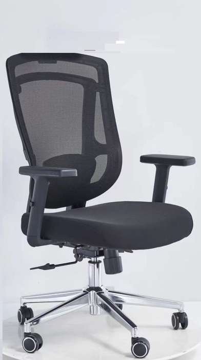 Office Chairs - Mesh Backrest - Black Colour