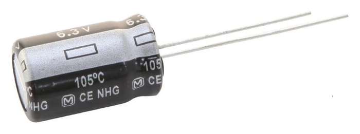 Panasonic (EEUFR1C221B) Electrolytic Capacitor, 220 µF, 16 V