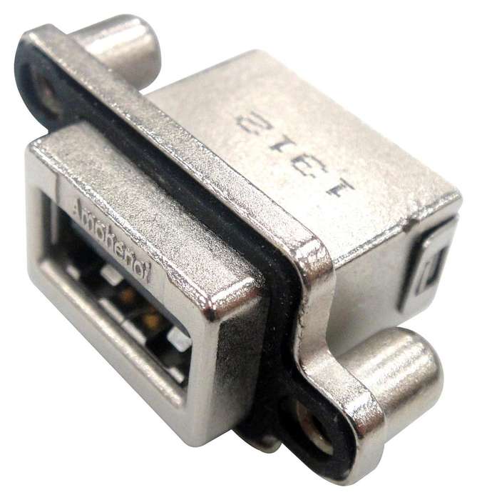 Amphenol Communications (MUSBRA11140) USB Sealed Connector, USB Type A