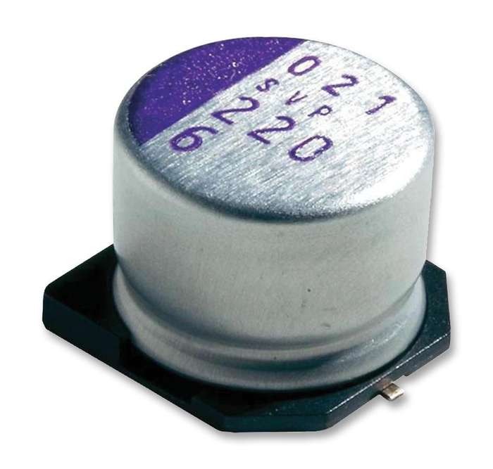 Panasonic (16SVPF82M) Polymer Aluminium Electrolytic Capacitor, 82 µF, 16 V