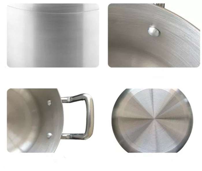 7 PC ALUMINUM COOKWARE SET