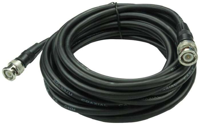 Multicomp Pro (BNC-BNC PL RG59) RF / Coaxial Cable Assembly, BNC to BNC