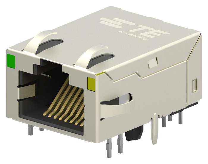TE Connectivity (6-2301994-1) Modular Connector, RJ45 Jack, 1 x 1 (Port)