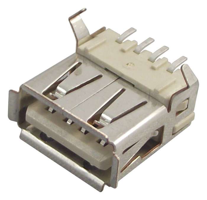 TE Connectivity (292303-9) USB Connector, USB Type A, USB 2.0, Receptacle