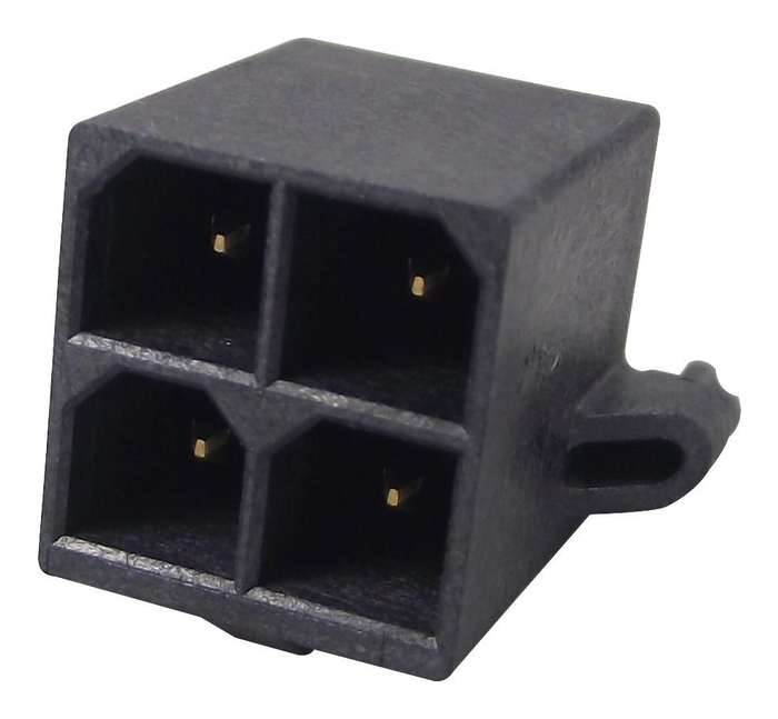Molex (172065-0004) Pin Header, Power, 5.7 mm, 2 Rows, 4 Contacts