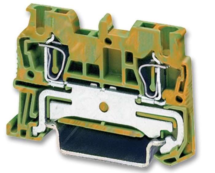 Phoenix Contact (3031238) DIN Rail Mount Terminal Block, 2 Ways, 28 AWG