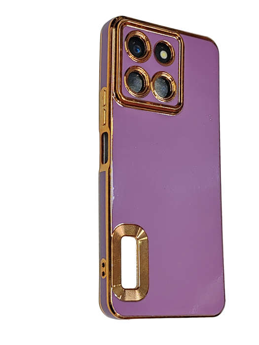 Electroplated Design Phone Cover For Honor X6a