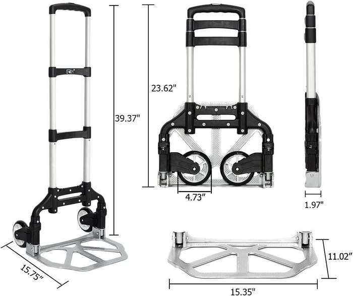 Multi Function Folded Trolley