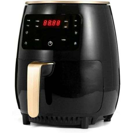 Extra Large 2400w Capacity LCD Touch Screen Air Fryer - 6l