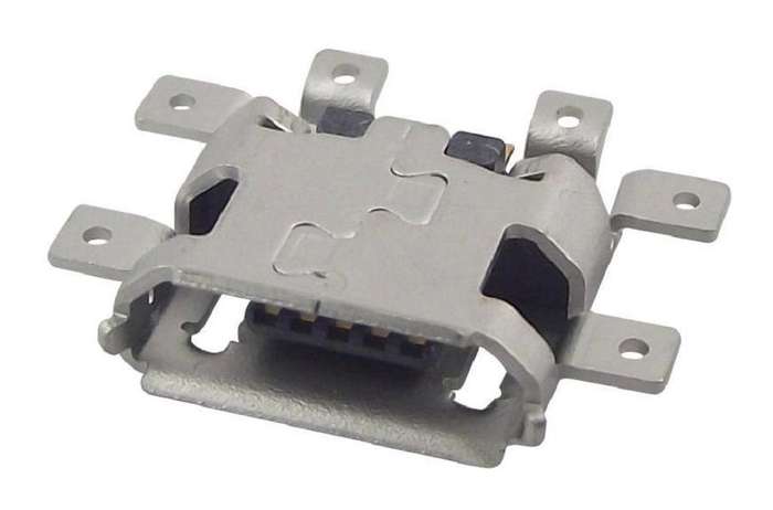Molex (47491-0001) USB Connector, Micro USB Type B, USB 2.0, Receptacle