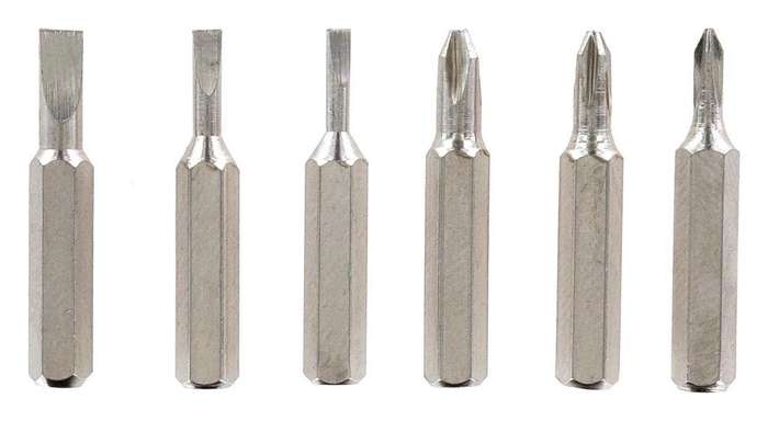 Multicomp Pro (MP002103) Precision Led Screwdriver Set, 6Pc