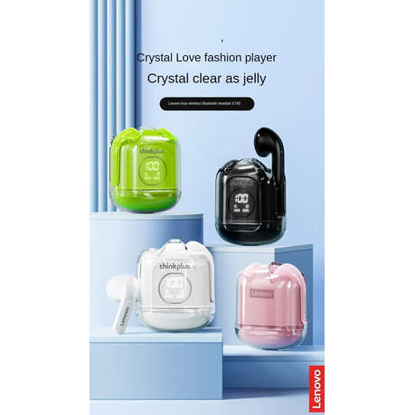 LENOVO -Thinkplus -XT65 - Waterproof HiFi TWS Earbuds - Pink
