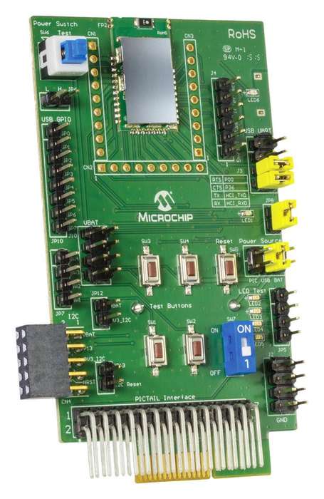 Microchip (RN-4870-SNSR) Daughter Board, PICtail / PICtail Plus