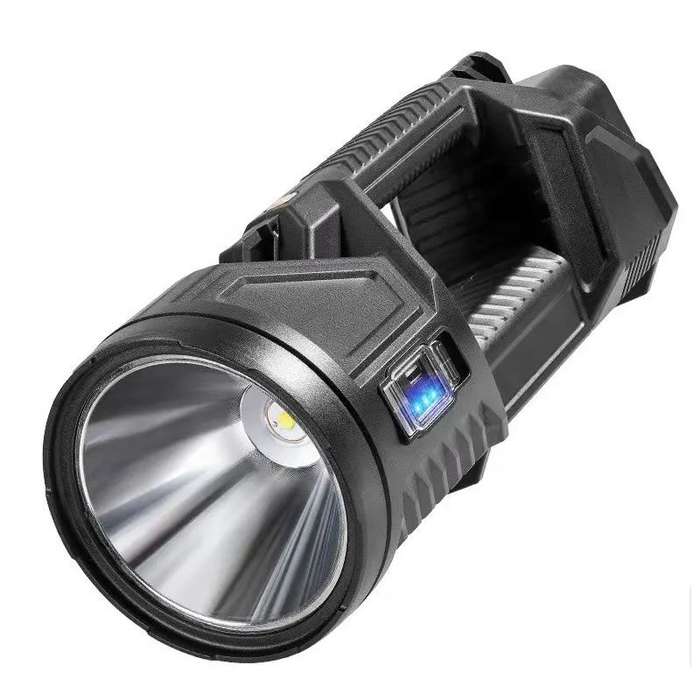 Rechargeable Solar Powered LED +COB Searchlight PM-68