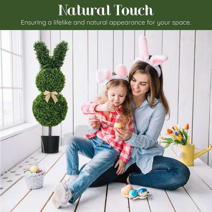 Artificial Rabbit Shaped Topiary Tree