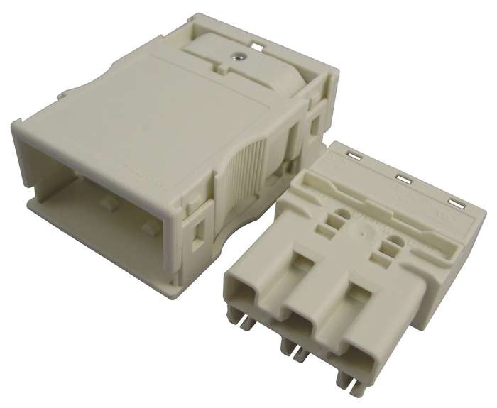 Wago (770-133) Rectangular Connector, 3 Contacts, Plug, Clamp, 1 Row