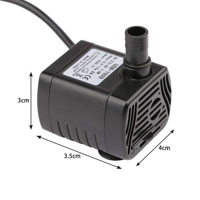 Water Fountain Pump Submersible USB Water Pump 3W