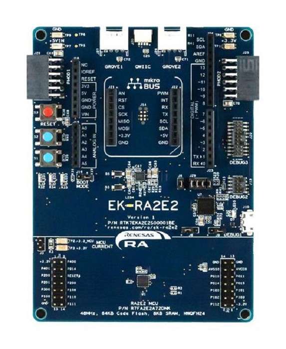 Renesas (RTK7EKA2E2S00001BE) Evaluation Kit For RA2E2 MCU Group