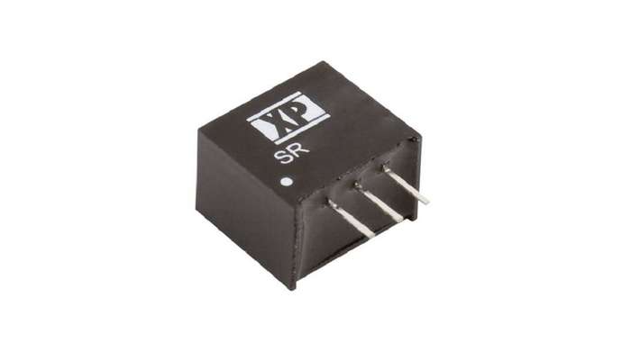 XP Power (SR05S05) DC/DC Converter, Regulated, 2.5 W, 5 V, 500 mA