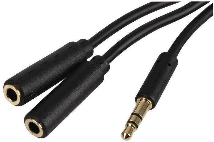 Pro Signal PSG3102-1M Audio / Video Cable Assembly, 3.28 ft, 1 m, Black