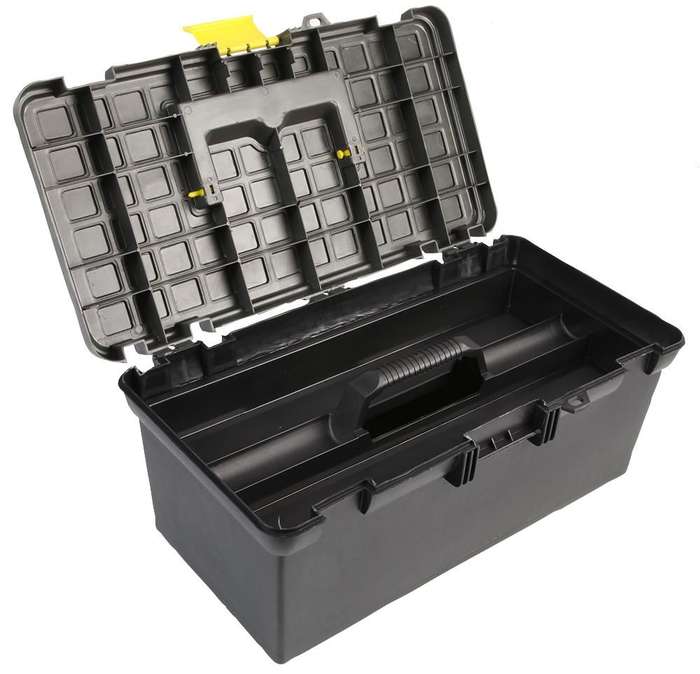 Duratool D00408 Plastic Tool Box