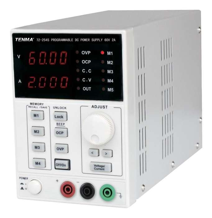 Tenma 72-2545 60V, 2A, Adjustable Single Output