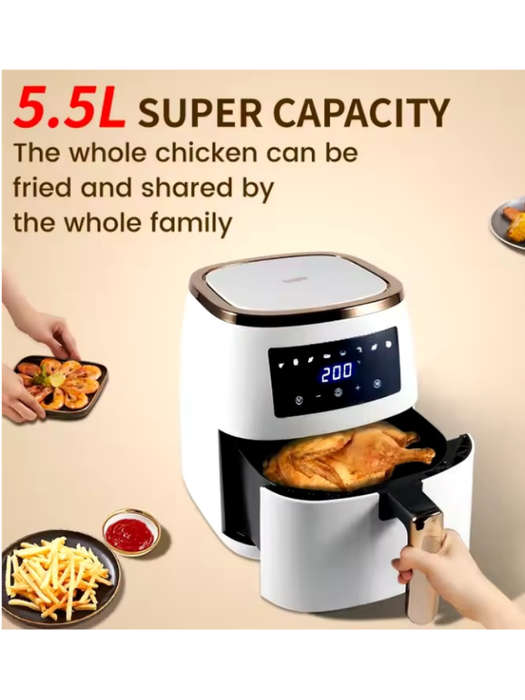 DSP 5.5L Multi-Function Digital Air Fryer Oven No Oil New Air Fryer-1500W