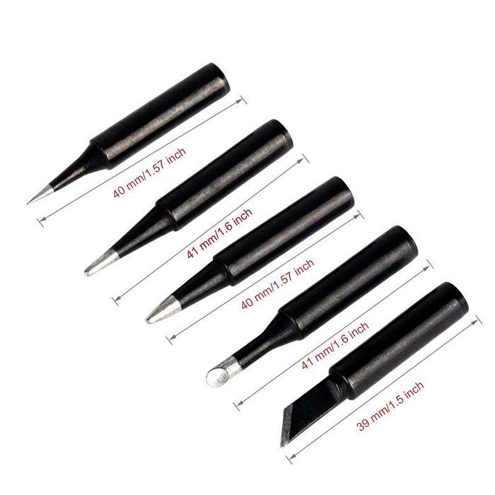 Precision Digital 80 Watt Soldering Iron with LCD | 15 Piece Set in Carry Case