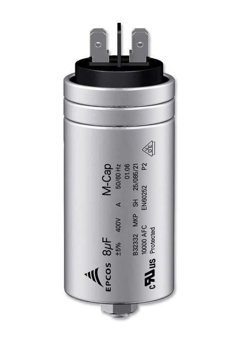 Epcos (B32332I6206J081) Motor Run Capacitor, Metallized PP, Can