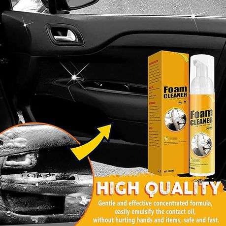 Set of 3 Foam Cleaner For Car And House
