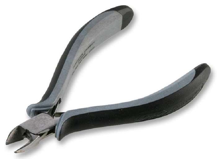 CK Tools (T3779D 115) Side Cutter, Mini Bevel, ESD Safe, 125mm