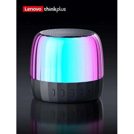 LENOVO - K3 PLUS - RGB Lighting Surround Sound Wireless Speaker - Black
