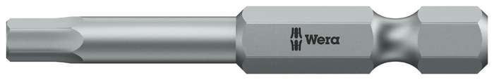 Wera (05059615001) Hex Driver Bit, Hex, 5mm Bit, 50 mm Overall