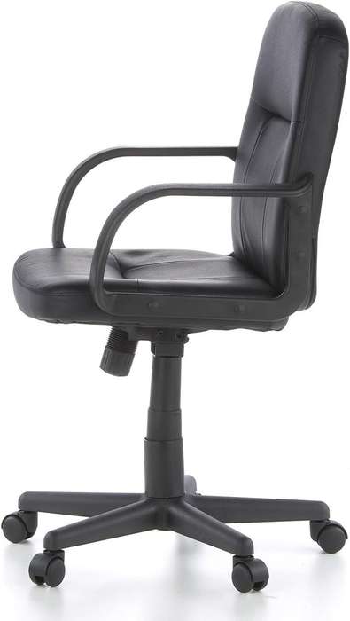 Office Chair - PU Leather - Black Colour