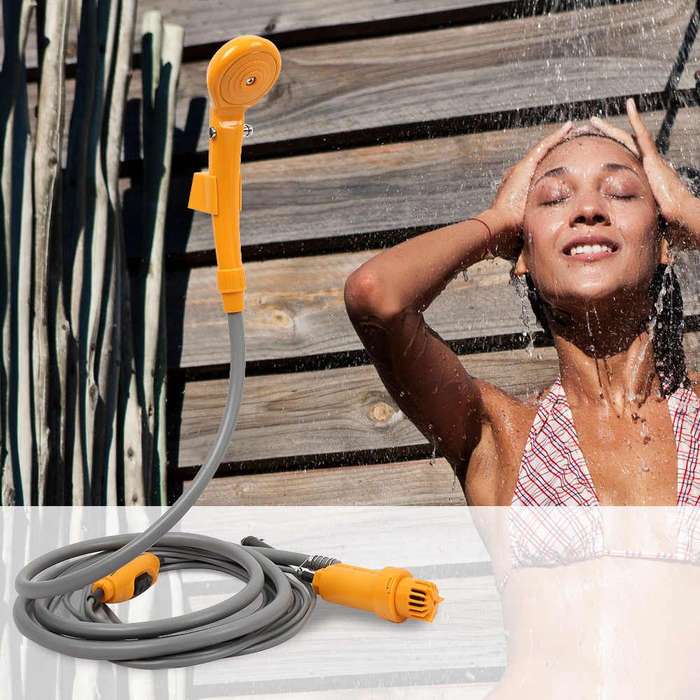 Motolab 12V Automobile Car Shower Set Pump - Open Box