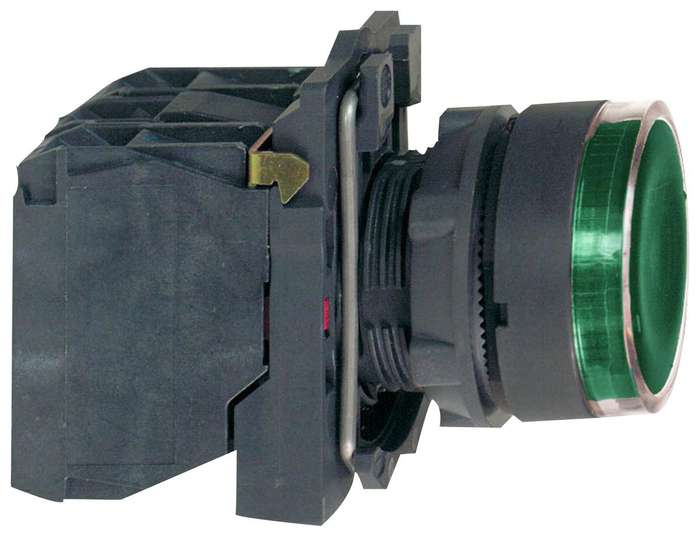 Schneider Electric (XB5AW33B5) Industrial Pushbutton Switch, 22 mm