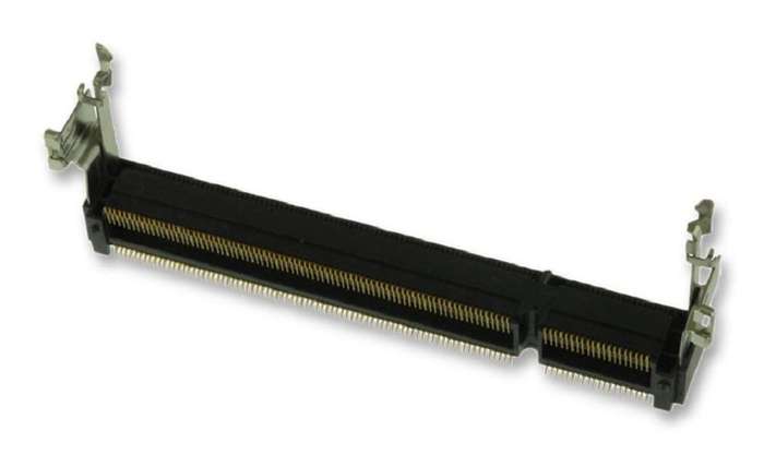 TE Connectivity (1612618-4) Memory Card Connector, 200 Contacts