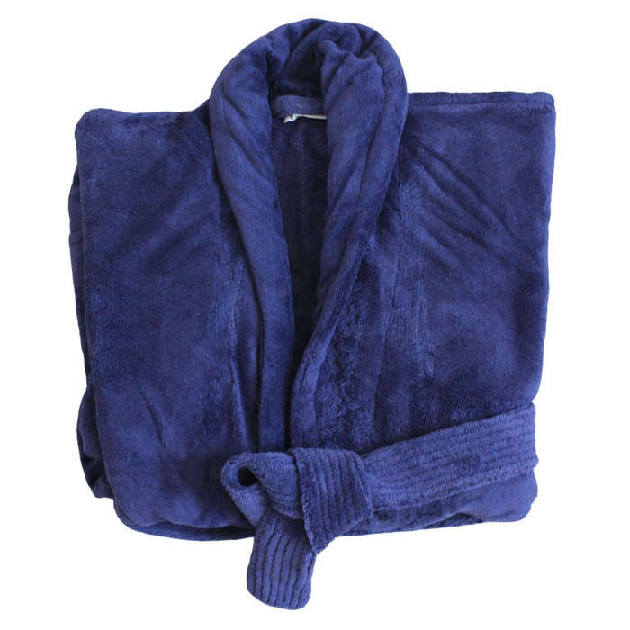 Plush Ladies One-Size-Fits-All Fleece Gown Luxury Fleece Gown unisex