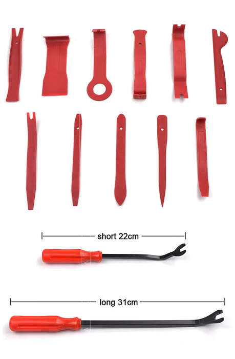 19PCS auto assembly and  disassembly tools