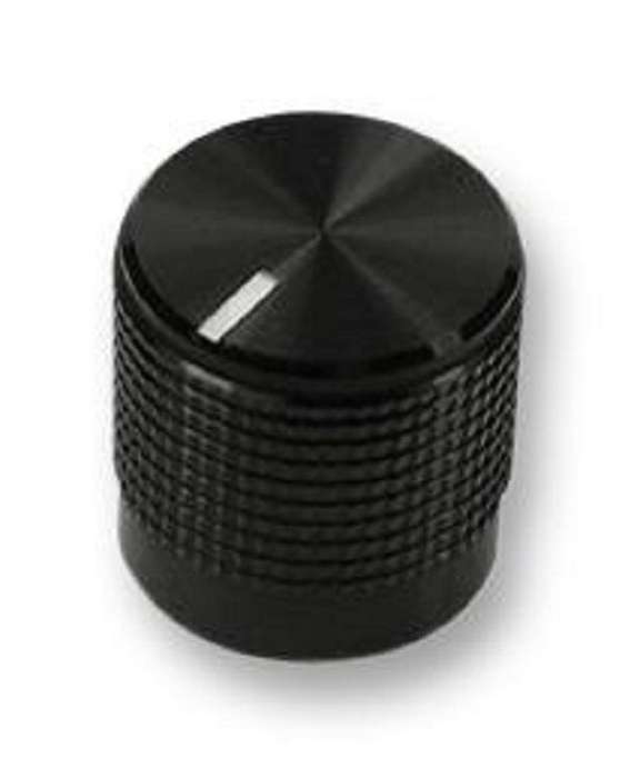 Multicomp Pro (MP7223) Knob, Splined Shaft, 6 mm, Aluminium
