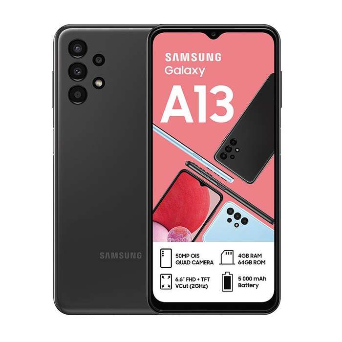 Samsung Galaxy A13 LTE Dual Sim 64GB - Black - Open Box