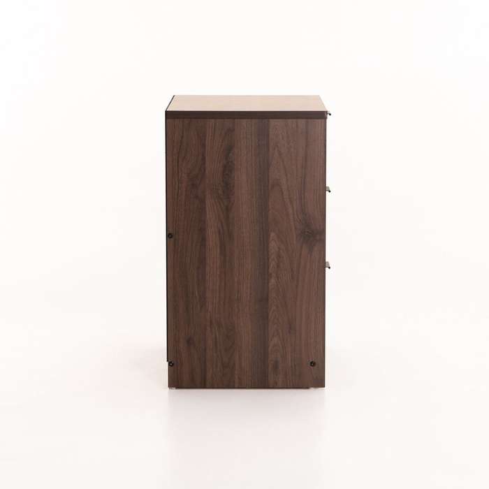 Kappa 3 Drawer NIGHTSTAND-WALNUT