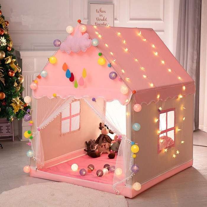 Fun Kids Indoor Outdoor Large Space Tent Playhouse