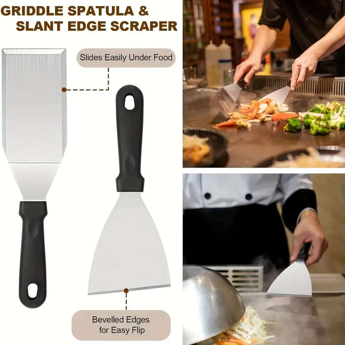 15 Pcs BBQ Tool Set