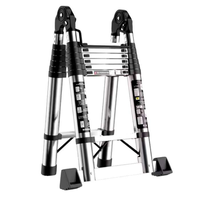 3.7m ultipurpose A-Frame Foldable Extension Telescopic Ladder