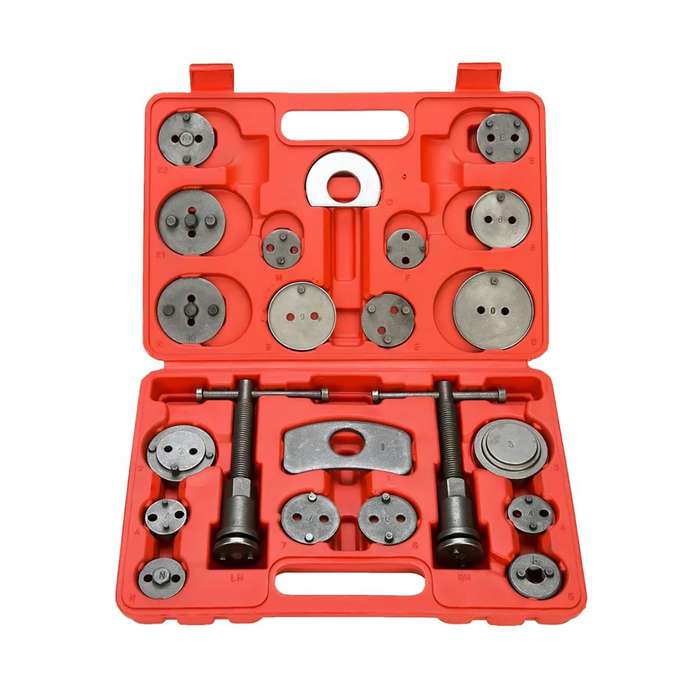 22Pc Universal Brake Caliper Adjustment Service Kit With Case