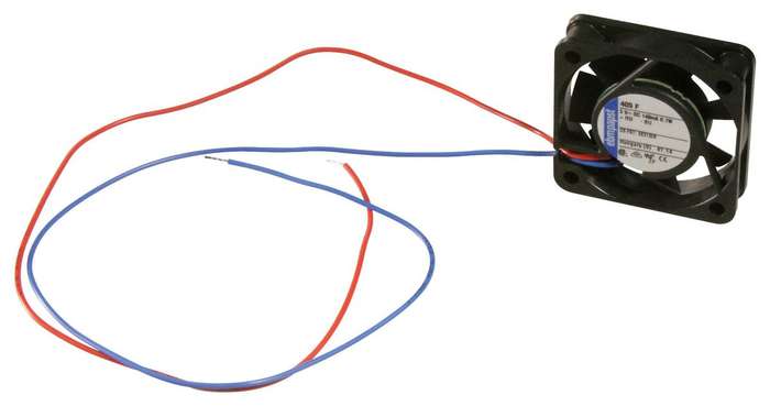 Ebm-Papst (412FH) DC Axial Fan, 12 V, Square, 40 mm, 10 mm