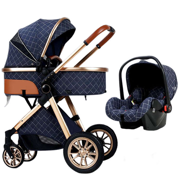 Baby Stroller 3 in 1 Luxury