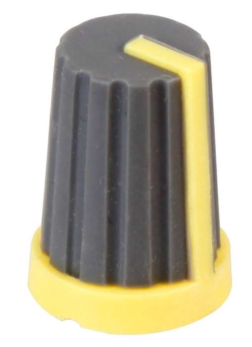 Multicomp Pro (CR-MS-2) Knob, Splined Shaft, 6 mm