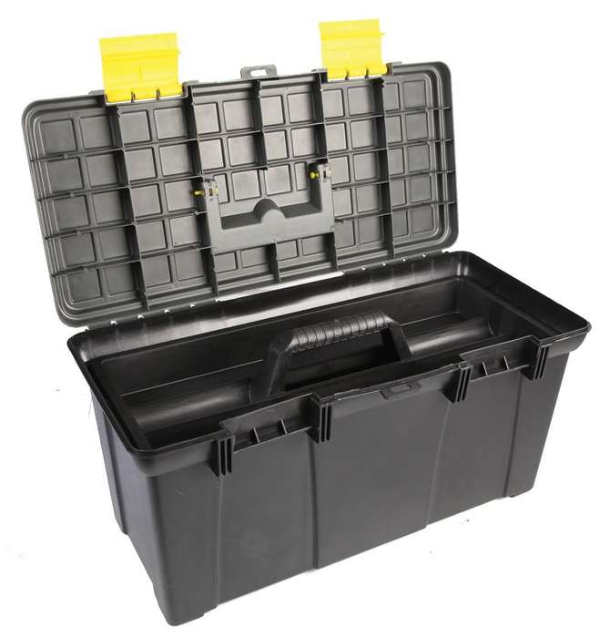 Duratool D00409 Plastic Tool Box